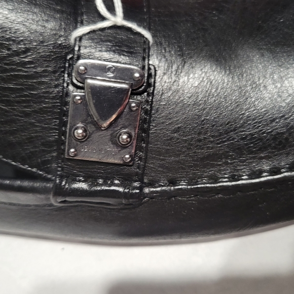 Louis Vuitton Men Black Leather Driver Loafers Size 9 - Picture 3 of 13